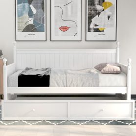 Twin Size Daybed With Twin Size Trundle