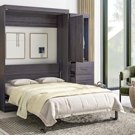 Full Size Murphybed With Wardrobe, Drawers and Storage Bed