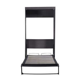 Twin Size Murphybed With Wardrobe, Drawers and Storage Bed