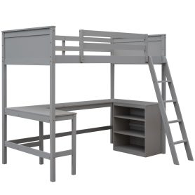 Wood Twin Size Loft Bed With Shelves And Desk 36 Wood Twin Size Loft Bed With Shelves And Desk