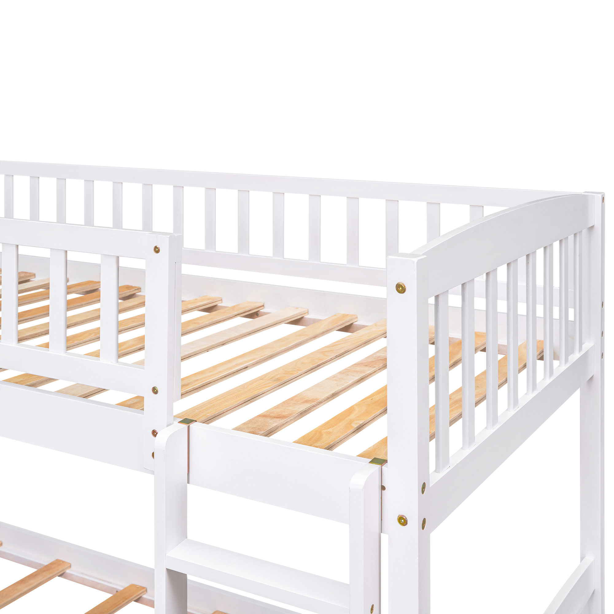 Stairway Twin Over Twin Bunk Bed With Two Drawers And Slide 17 Stairway Twin Over Twin Bunk Bed With Two Drawers And Slide