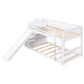 Stairway Twin Over Twin Bunk Bed With Two Drawers And Slide 20 Stairway Twin Over Twin Bunk Bed With Two Drawers And Slide