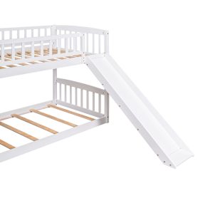 Stairway Twin Over Twin Bunk Bed With Two Drawers And Slide 30 Stairway Twin Over Twin Bunk Bed With Two Drawers And Slide