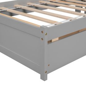 Twin Size Daybed with L-Shaped Bookcases, and Drawers