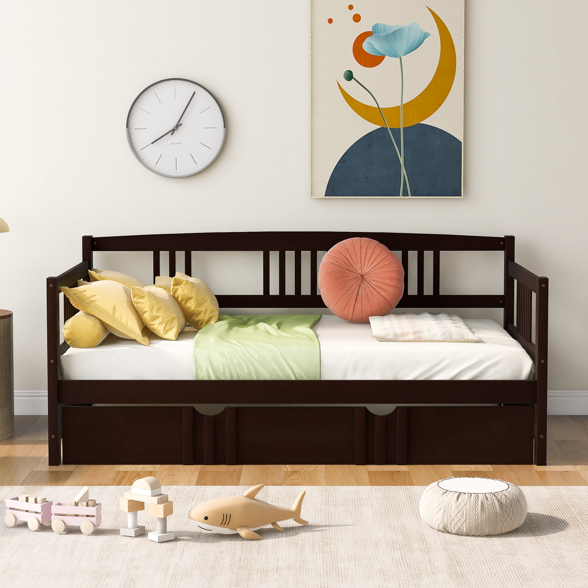 Assembly Instruction For WF295030AAP 2 Wooden Twin Size Daybed With Twin Size Trundle