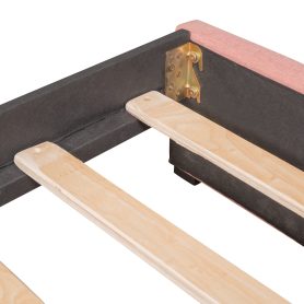 Upholstered Twin Size Daybed With 2 Storage Drawers