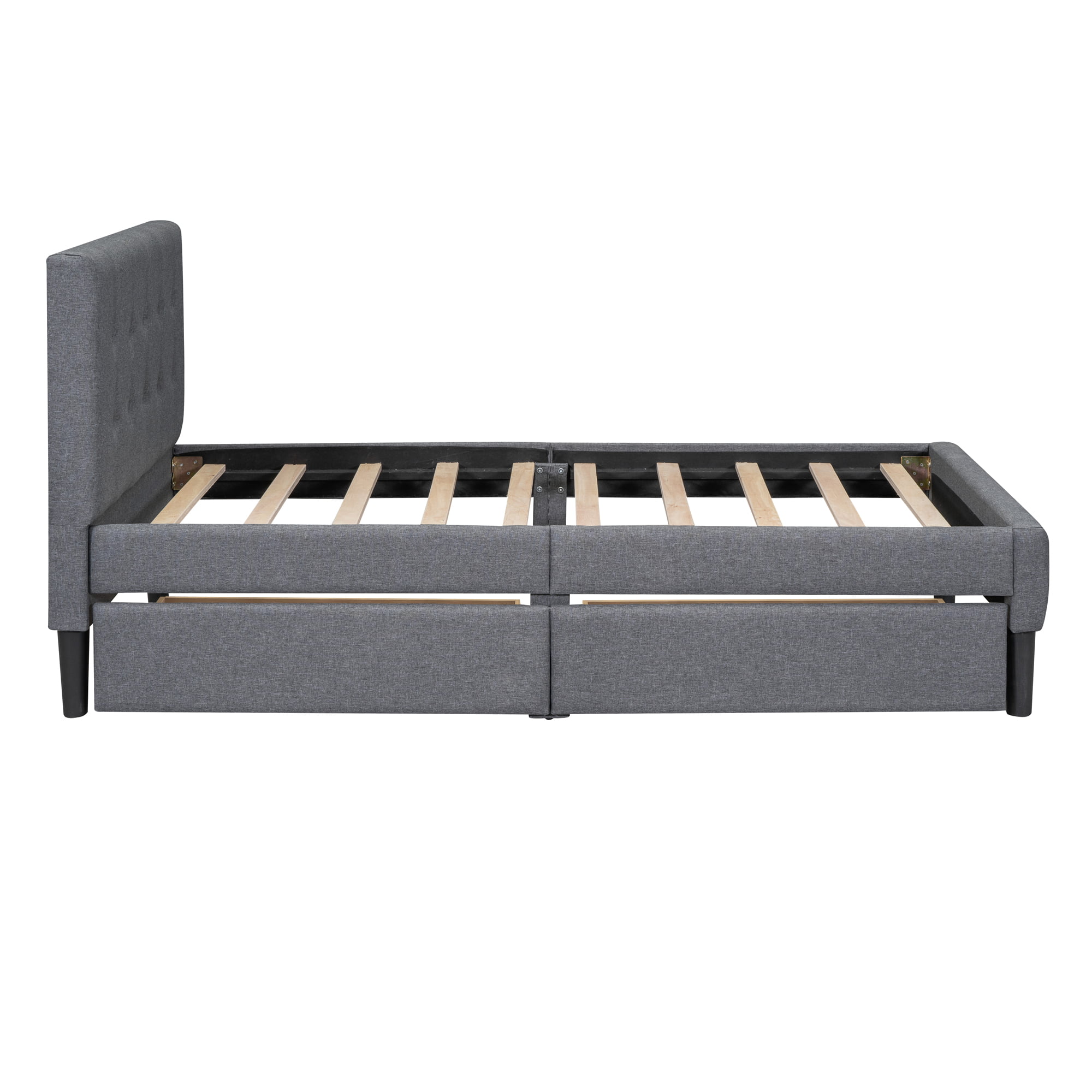 Assembly Instruction For WF298240AAE 2 Upholstered Twin Size Platform Bed With 2 Drawers