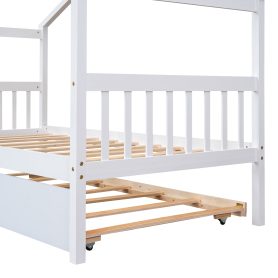 Twin Size Wood House Bed With Twin Size Trundle 23 Twin Size Wood House Bed With Twin Size Trundle