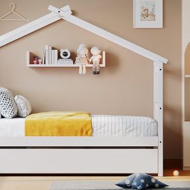 Twin Size Wood House Bed With Twin Size Trundle 27 Twin Size Wood House Bed With Twin Size Trundle