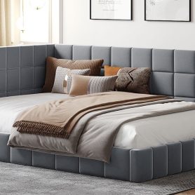 Upholstered Full Size Daybed Frame