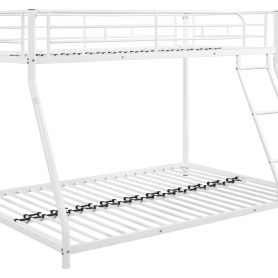 Metal Twin Over Full Bunk Bed