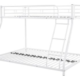 Metal Twin Over Full Bunk Bed