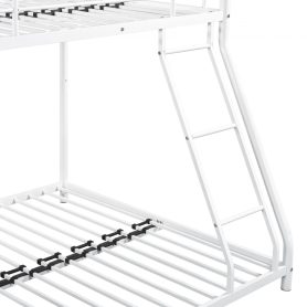 Metal Twin Over Full Bunk Bed