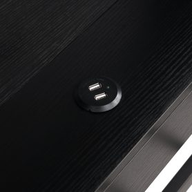 Twin Size Daybed with Twin Size Trundle, Storage Shelves and USB Ports