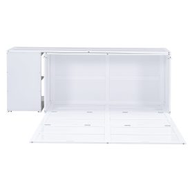 Queen Size Murphy Bed With Rotable Desk