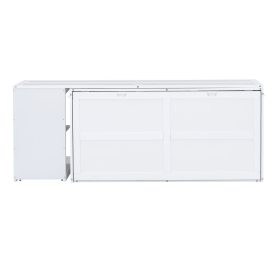 Queen Size Murphy Bed With Rotable Desk