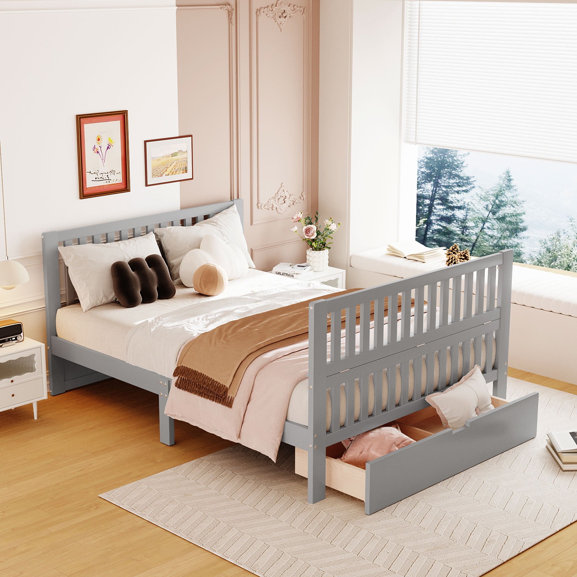 Bed Rails And Slats For Full Size Bed, Crib To Bed Components