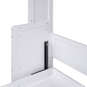 Queen Size Murphy Bed with a Shelf