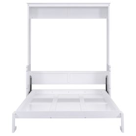 Queen Size Murphy Bed with a Shelf