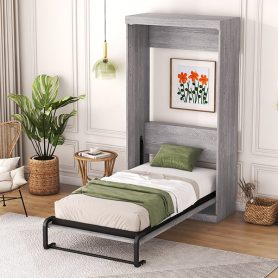 Twin Size Murphy Bed, Can Be Folded Into A Cabinet 26 Twin Size Murphy Bed, Can Be Folded Into A Cabinet