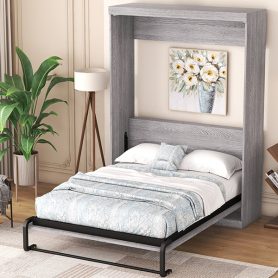 Full Size Murphy Bed, Can Be Folded Into A Cabinet