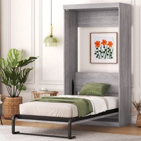 Twin Size Murphy Bed, Can Be Folded Into A Cabinet 29 Twin Size Murphy Bed, Can Be Folded Into A Cabinet