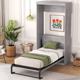 Twin Size Murphy Bed, Can Be Folded Into A Cabinet 28 Twin Size Murphy Bed, Can Be Folded Into A Cabinet