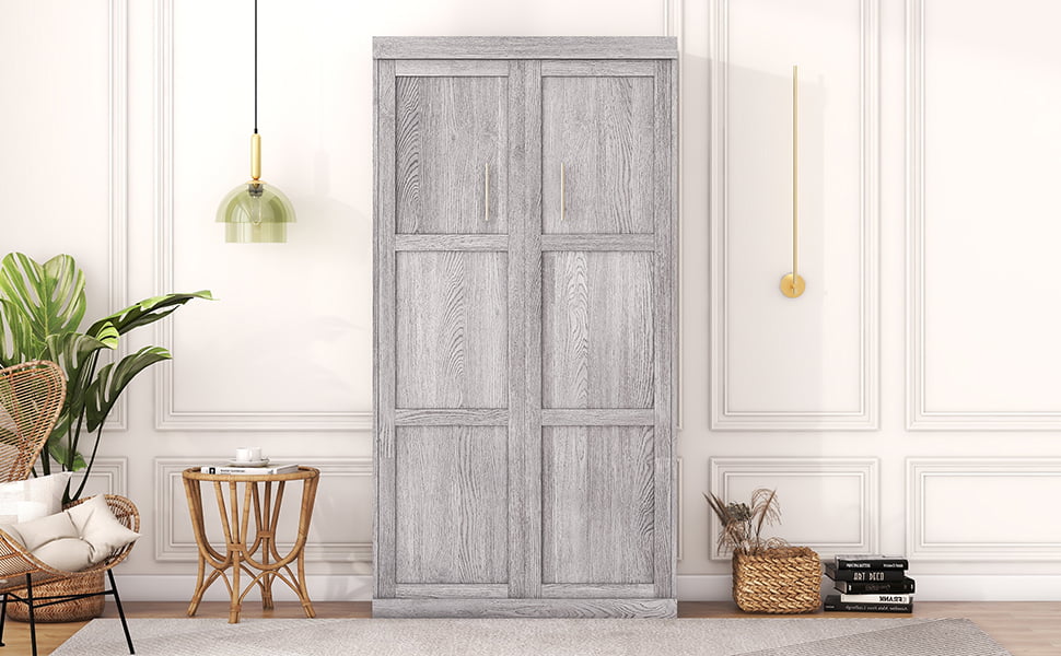 Twin Size Murphy Bed, Can Be Folded Into A Cabinet 7 Twin Size Murphy Bed, Can Be Folded Into A Cabinet