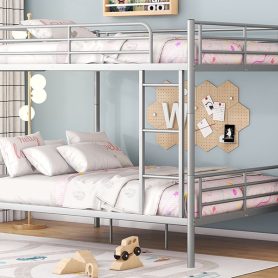 Full Over Full Metal Bunk Bed