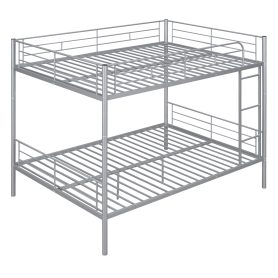 Full Over Full Metal Bunk Bed