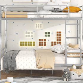 Full Over Queen Metal Bunk Bed