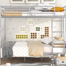 Full Over Queen Metal Bunk Bed