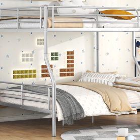 Full Over Queen Metal Bunk Bed