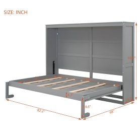 Queen Size Murphy Bed Wall Bed