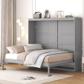 Queen Size Murphy Bed Wall Bed