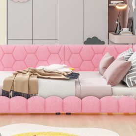 Upholstered Full Size Platform Bed With USB Ports And LED Belt 21 Upholstered Full Size Platform Bed With USB Ports And LED Belt