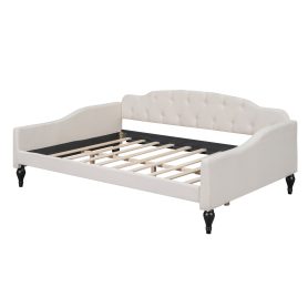 Full Size Upholstered Tufted Daybed