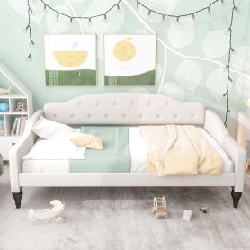 Full Size Upholstered Tufted Daybed