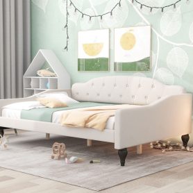 Full Size Upholstered Tufted Daybed