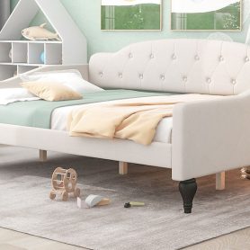 Full Size Upholstered Tufted Daybed