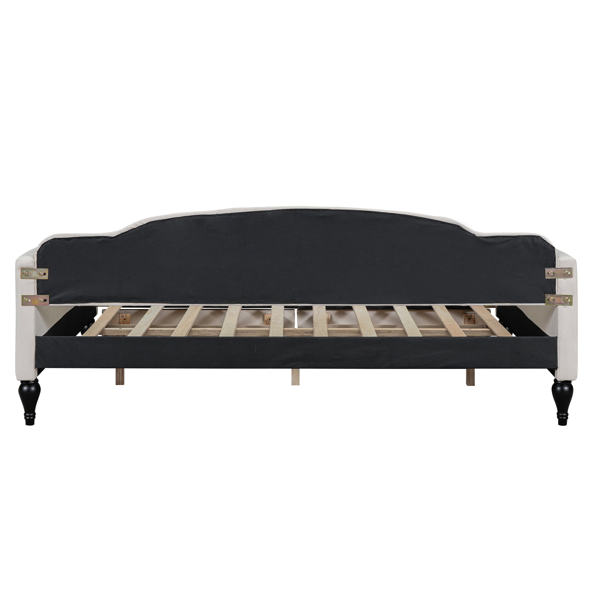 Full Size Upholstered Tufted Daybed Bed With Two Drawers 19 Full Size Upholstered Tufted Daybed Bed With Two Drawers
