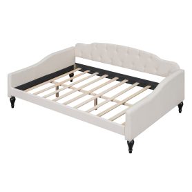 Full Size Upholstered Tufted Daybed