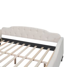 Full Size Upholstered Tufted Daybed