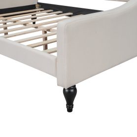 Full Size Upholstered Tufted Daybed