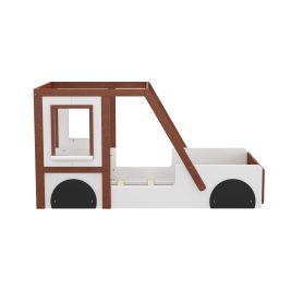 Twin Size Car-Shaped Platform Bed For Kids 24 Twin Size Car-Shaped Platform Bed For Kids