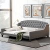 Modern Luxury Tufted Button Daybed, Full 1 Modern Luxury Tufted Button Daybed, Full