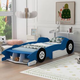 Best Step2 Hot Wheels Bed Review in 2023 3 Race Car-Shaped Platform Bed with Wheels, Twin Size