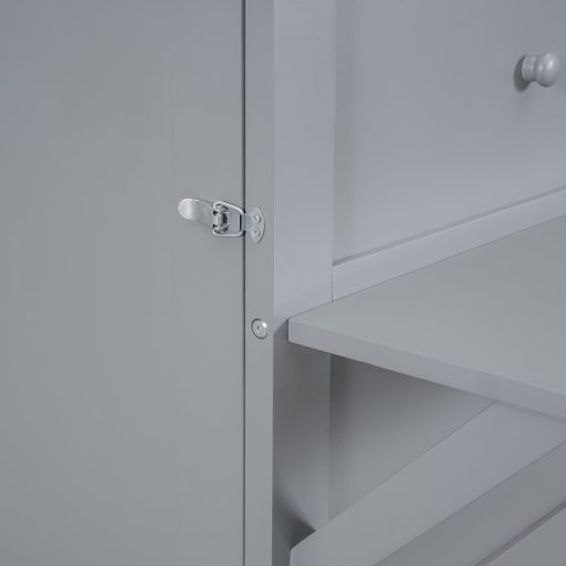Full Size Murphy Bed with USB Port and removable Shelves