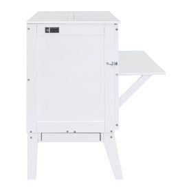 Queen Size Murphy Bed with USB Port and removable Shelves on Each Side