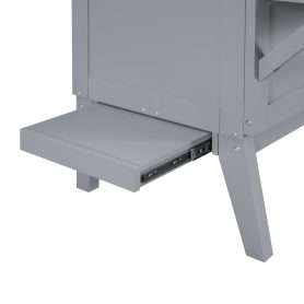 Full Size Murphy Bed with USB Port and removable Shelves